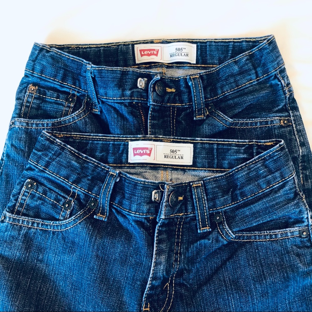 2 Levi’s jeans 505 8 regular kids